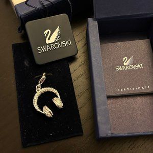 Swarovski Crystal Headphone Charm In Box (Like new)